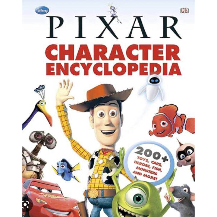 หนังสือdisney-pixar-character-encyclopedia-by-dk-hardcover-2012-มือ2-สภาพดี