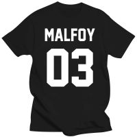 เสื้อยืดเดโก้มาฟอย MALFOY 03เสื้อสำหรับทั้งชายและหญิงพิมพ์ลายบนเสื้อยืดคอกลมแขนลำลองขาสั้นคอกลมพิมพ์ลายแฟชั่น100% ผ้าฝ้ายฤดูร้อนใหม่