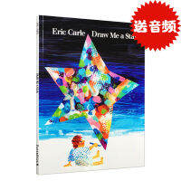 Draw me a star draw me a star original English picture book Eric Carle grandpa Eric Carr paperback childrens picture book