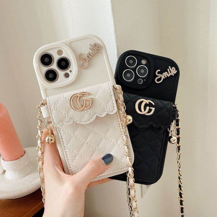 เคสโทรศัพท์มือถือ-พร้อมกระเป๋าสตางค์-และสายคล้อง-แบบพกพา-สําหรับ-iphone-14-13-12-max-xr-7-8-6-6s-plus-se-2020-13pro-12pro-14pro-11promax