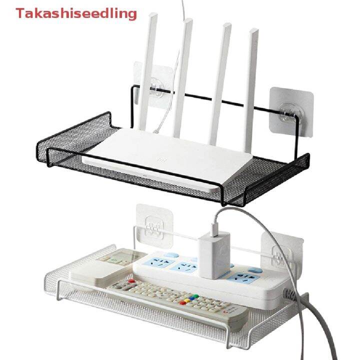 takashiseedling-ชั้นวางเราเตอร์-wifi-แบบติดผนัง-สําหรับห้องนั่งเล่น