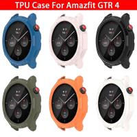 ✟ Watch Protective Case For Amazfit GTR 4 Soft Edge Shell Screen Protector Case Watch Shell Protect Bumper Replacement Cover