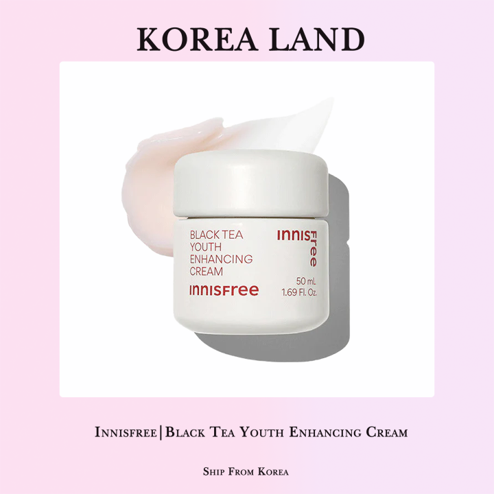 Innisfree Black Tea Youth Enhancing Cream New Version 2023 (50ml