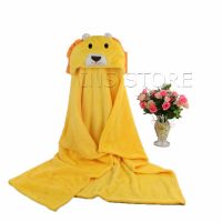 INS ผ้าขนหนูลายการ์ตูน 70x100 cm เสื้อคลุมอาบน้ํา Baby cartoon cloak