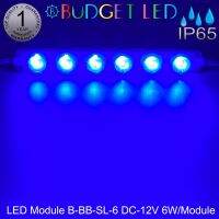 LED Module B-BB-SL-6-B สีน้ำเงิน DC12V 6W/1 ชิ้น แอลอีดีโมดูลกันน้ำIP65สำหรับตัวอักษรป้ายไลท์บ็อก,ป้ายโฆษณา ราคาต่อ 1 ชิ้น