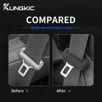 For Subaru BRZ Toyota GT86 2012-2020 Suede Leather Clip Protector Buckle Covers Car Safety Belt Buckle Clips Accessories