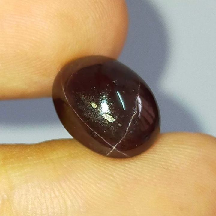 พลอย-สตาร์-โรโดไลท์-การ์เนต-ดิบ-ธรรมชาติ-แท้-unheated-natural-star-rhodolite-garnet-หนัก-10-00-กะรัต