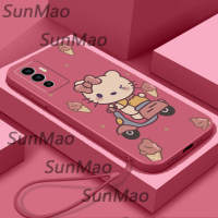 เคสโทรศัพท์ Vivo V23E 5G ปกแมวการ์ตูน