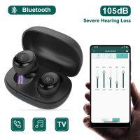 ▼۩◆ Rechargeable Hearing Aid Digital Hearing Aids Bluetooth Wireless Earphone Ear Invisible Sound Amplifier for Elderly Deafness