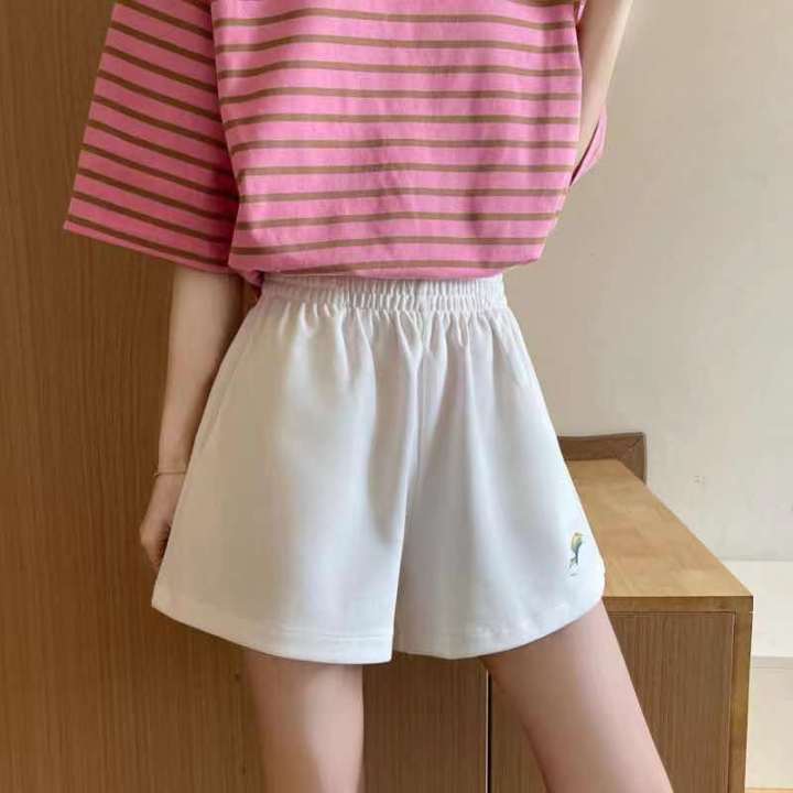 พร้อมส่ง-fashion-dress-shop-กางเกงขาสั้น-ลายหมีน่ารักผ้าเนื้อดีใส่สบาย-พร้อมส่งจ้า