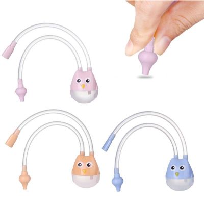 Baby Nasal Suction Aspirator Nose Cleaner Silicone Mouth Suction Aspirator Newborn Baby Safety Nose Cleaner Nasal Aspirator