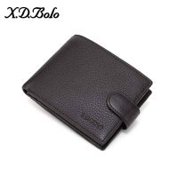 s Wallets Card Holder Genuine Leather Purse for Men Wallet with Coin Pocket Money Bag