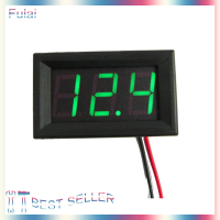 Fulai DC 0-30V 3สายไฟ LED Digital Display PANEL volt Meter แรงดันไฟฟ้ารถมอเตอร์