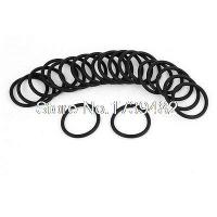 【2023】Black 22mm x 2mm x 18mm Mechanical Rubber O Ring Oil Seal Gaskets 20 Pcs