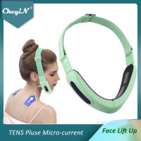 CkeyiN Electric V-Face Shaping Massager Inligent Face-Lifting Microcurrent TENS Pluse Massage Double Chin Firm Lift Up 48