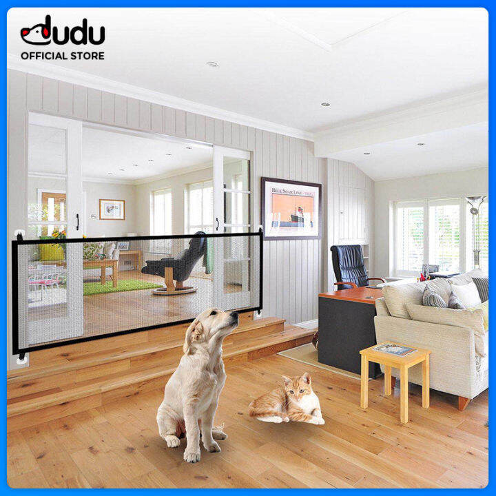 DUDU Pet Dog Magic Gate Portable Foldable Ingenious Enclosure Protect