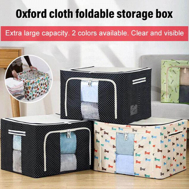 Kangdo Oxford Fabric Foldable Storage Box Space Savers Lazada PH