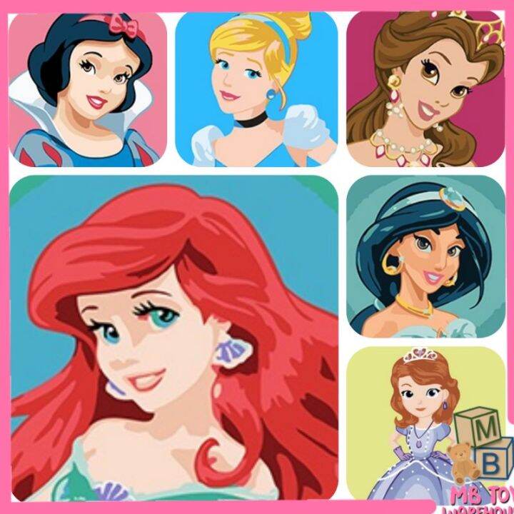 Paint by Numbers Kit for Kids | Disney Princesses | | Lazada PH