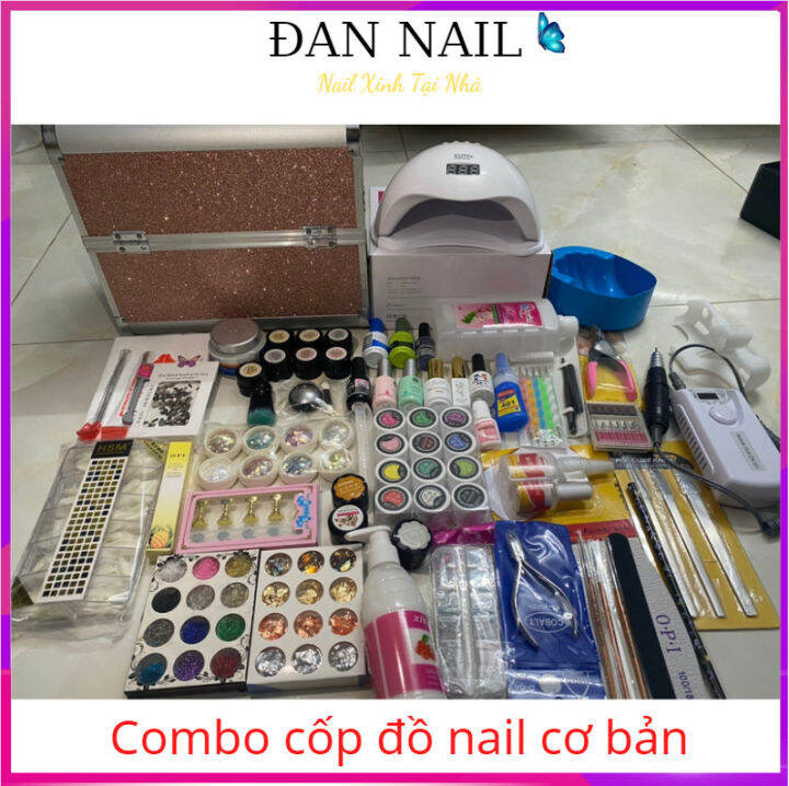 Combo Cốp Đồ Nail Cơ Bản - Cốp Đồ Làm Móng Tay - Bộ Dụng Cụ Làm Nail Cho  Người Mới Học | Lazada.Vn