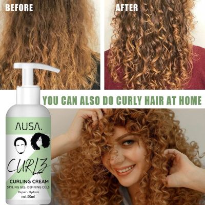 50ml Conditions Detangles And Reduces Frizz Hair Curling Enhances Curls Curl Enhancer