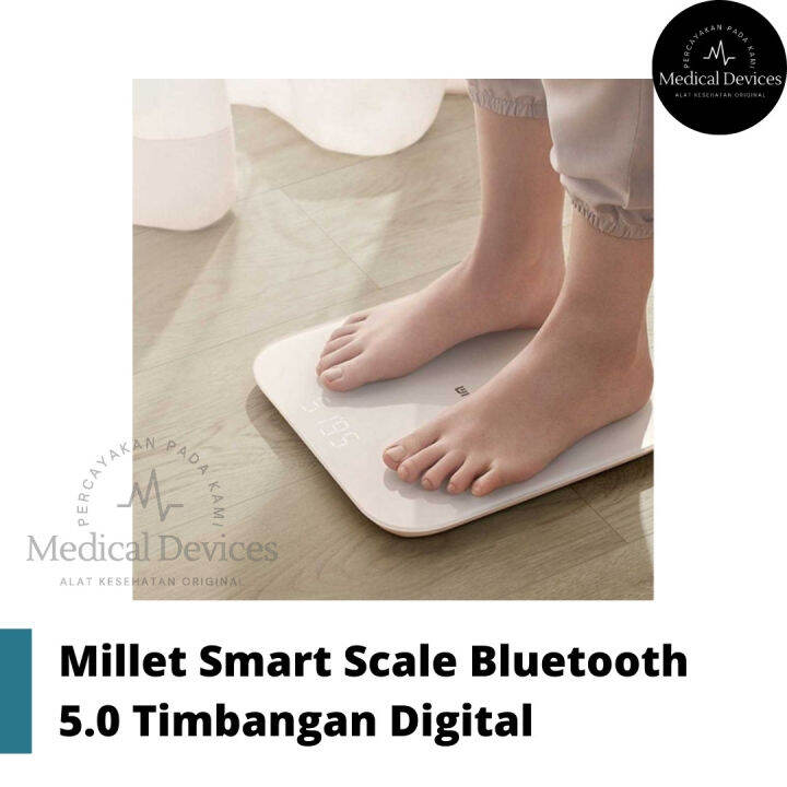 Millet Smart Scale 2 Bluetooth 5.0 for Android iOS / Timbangan digital