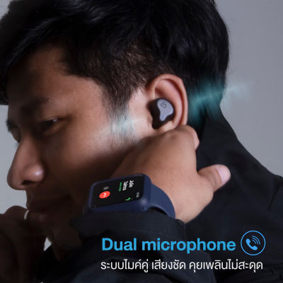 Soundpeats H1 Bluetooth 5.2 หูฟัง หูฟังบลูทูธ หูฟังไร้สาย True Wireless Earphone ประกันศูนย์ไทย 1 ปี