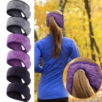 1PC Outdoor Sports Earmuffs Breathable Winter Warm Fleece Ear Cover Women Girls Hair Bands Running Headband Hair Sweatbands