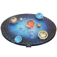 146Pcs 3D Solar System Puzzle Set Planet Board Game Paper DIY Jigsaw Learning &amp; Education Science Toy Kids Birthday Gift