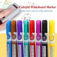 Baoke Refillable Color Whiteboard Marker Office School Home Classroom Supplies Childrens Drawing Pen Erasable Markers