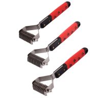 【CC】 New Dog Comb Dematting Grooming Deshedding Trimmer Pets Hair Fur Removal Brushes Metal Rake 10/13/18 Blades