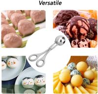 2021Kitchen Convenient Meatball Maker Stainless Steel Stuffed Meatball Clip DIY Fish Meat Rice Ball Maker Meatball Mold Tools