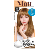 MISEENSCENE Mise En Scene Hello Bubble Foam Color (8MG Matt Gold) มีส ออง แซน เฮลโล บับเบิ้ล โฟม คัลเลอร์ 8เอ็มจี แมท โกลด์