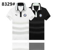 BMW 2023เสื้อโปโลลำลองธุรกิจเสื้อผ้าหน้าร้อนผู้ชายแบบดั้งเดิมใหม่100% เสื้อยืดแขนสั้นผ้าคอตตอนดูดซับเหงื่อและระบายอากาศ