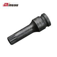 1Pc 1/2 Inch Drive Impacta Spline 12 Point Socket Bit Kunci Kepala M5 M8 M10 M12 M16 M18 Pneumatik Listrik Kunci Socket