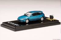 Honda CIVIC (EG6) SiR Ⅱ 1993  (Type 120) w/ Engine, Green Pearl (Hobby Japan)