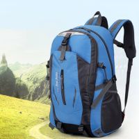 40L Outdoor Sports Hiking Camping Backpack Large Capacity Travel Cycling Backpack For Couple Students School Bag