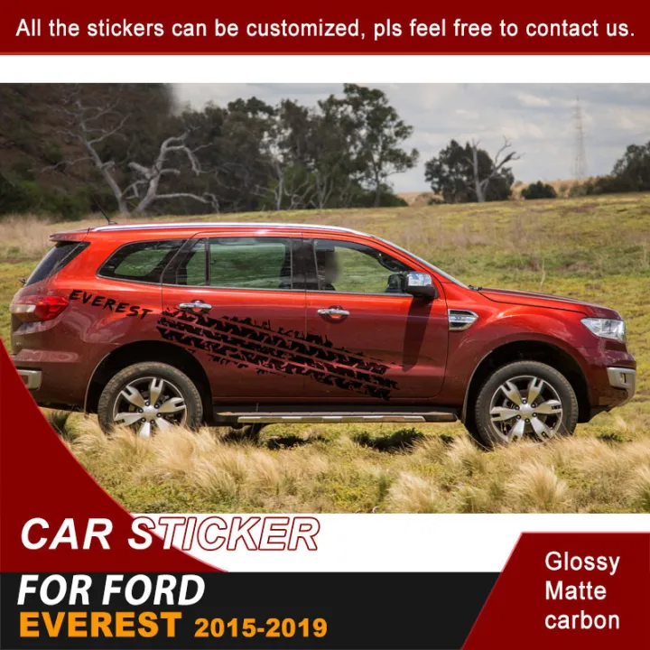 Car Stickers fit For Ford Everest 2015 2016 2017 2018 2019 Side Body ...