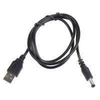 1ชิ้น Usb 5V สายชาร์จไปยัง Dc แจ็คปลั๊ก5.5มม. สายไฟ Usb สำหรับเล่น Mp3/Mp4