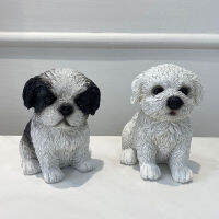 เรซิ่นถ้วยชาสุนัขคอลเลกชันรุ่น Figurines Doggy เครื่องประดับสร้างสรรค์ตกแต่งภายในบ้านวัตถุของขวัญเด็ก Item