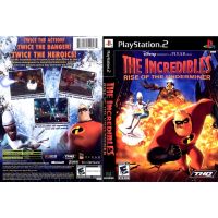 แผ่นเกมส์ PS2 Disney-Pixar The Incredibles Rise of the Underminer    คุณภาพ ส่งไว