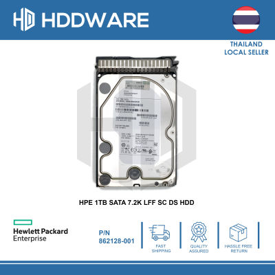 HPE 1TB SATA 7.2K LFF SC DS HDD // 862128-001 // 861691-B21