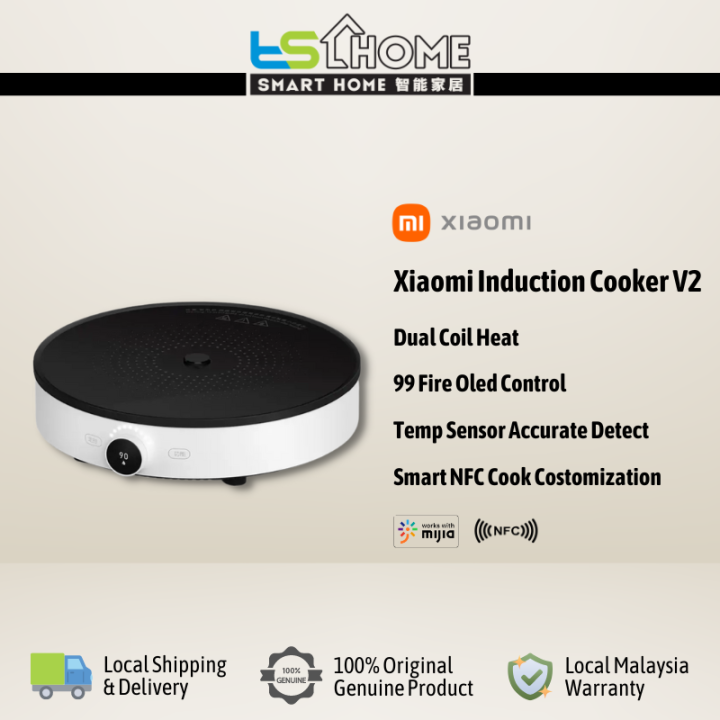 Xiaomi Mijia Smart Induction Cooker V2 works with Mi Home APP Control ...