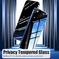 2pcs Protective Glass For Iphone 14 13 12 11 Pro Max Xs Xr Mini Full Cover Anti Spy Screen Protector For Iphone 14 Plus SE Glass