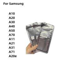 1Pcs ด้านหน้าหน้าจอสัมผัสกระจก Oca สำหรับ Samsung A10 A20 A30 A40 A50 A70 A11 A21 A31 A71 A20esensor แก้วที่หุ้มเครื่องอะไหล่