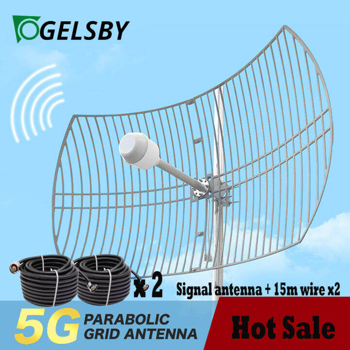 Parabolic Antenna 5G Ultrasonic MIMO Broadband 17003800MHZ Parabolic