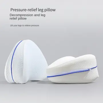 Slow Rebound Memory Foam Leg Pillow, Pregnancy Side Sleeping Leg Rest  Cushion, Heart-shaped Leg Support