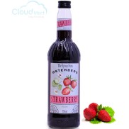 Syrup Osterberg Strawberrry Dâu 750ml - Nguyên liệu pha chế CloudMart