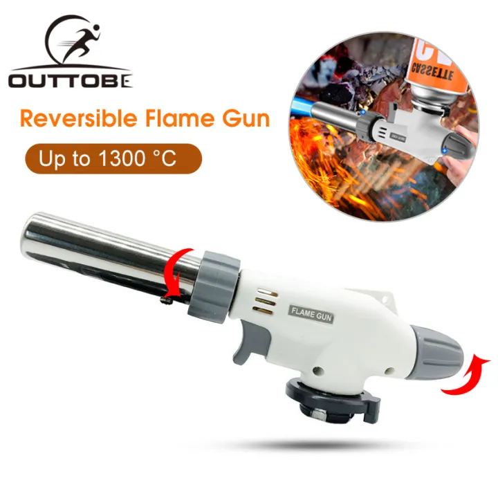 Outtobe 360° flamethrower, Camping Gas Torch Multipurpose Welding Fire