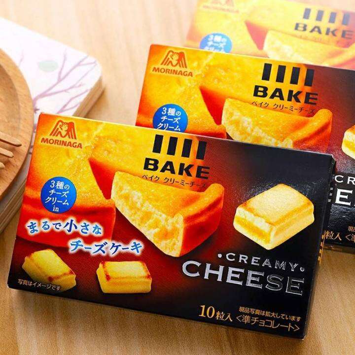 พร้อมส่ง-morinaga-bake-cheese-creamy-hokkaido-ชีสเบิร์น-ชีสก้อนฮอกไกโด