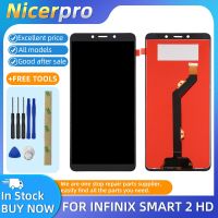 หน้าจอ LCD TFT พร้อม Digitizer ประกอบเต็มตัวเครื่องสำหรับ Infinix Smart 2 HD X609สัมผัสหน้าจอ LCD จอสำรองชิ้นส่วนโทรศัพท์